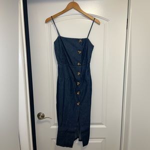 Topshop midi dress